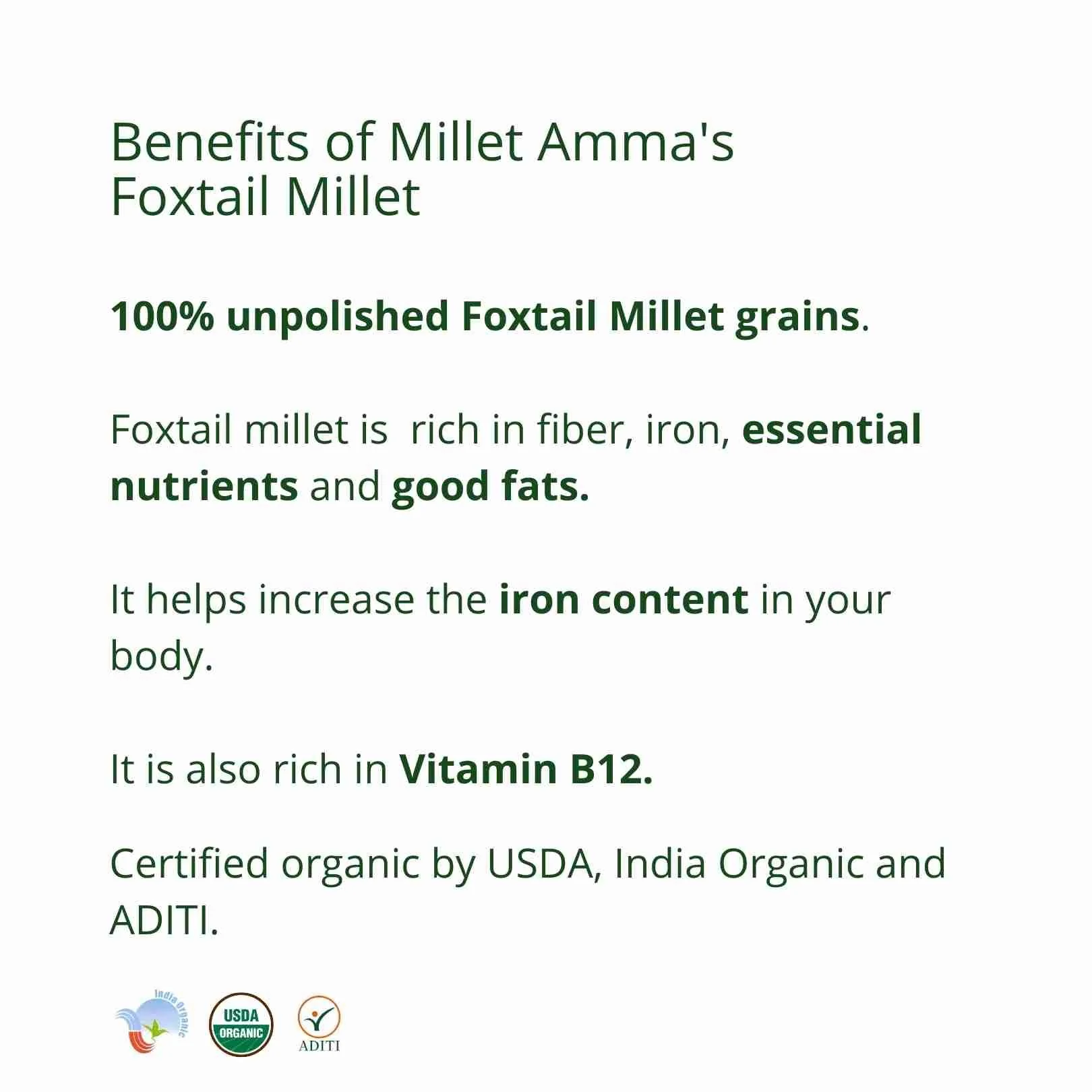 Jowar Millet Flour Organic 500 G