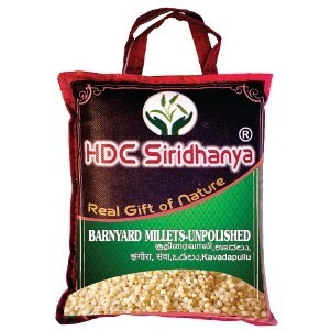 SIRIDHANYA Unpolished & Organic positive barnyard Millet