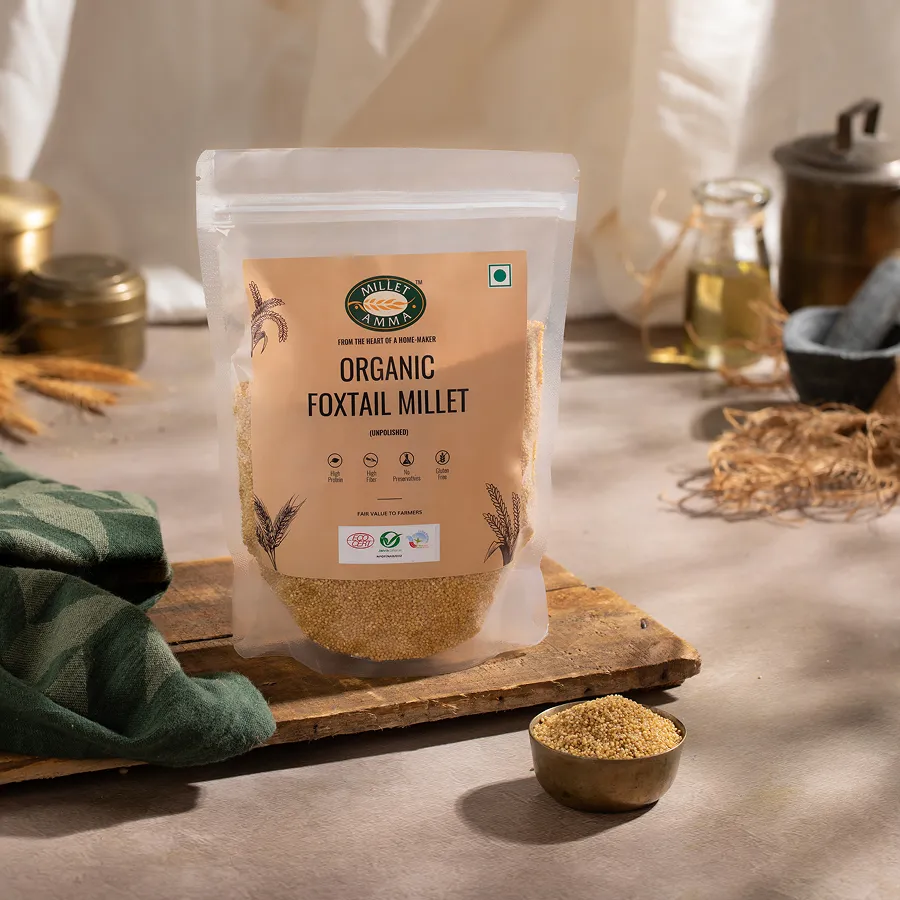 Foxtail Millet Grains Organic - 500gm