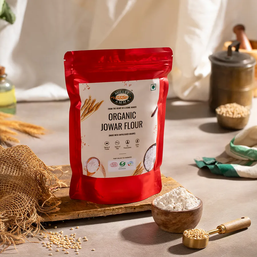 Jowar Millet Flour Organic 500 G