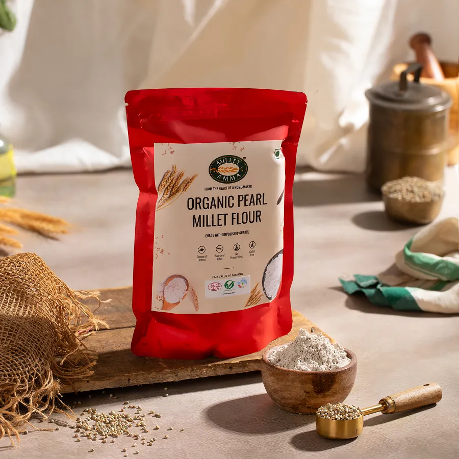 Bajra (Pearl Millet) Flour Organic 500 G