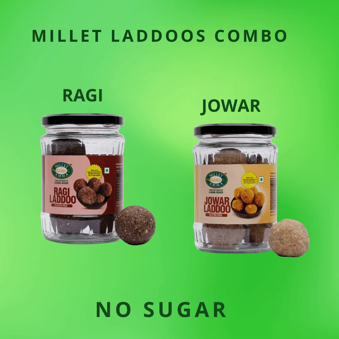 Jowar & Ragi Laddoo Combo 1 kg