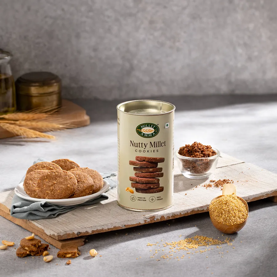 Nutty Millet Cookies - 135 grams