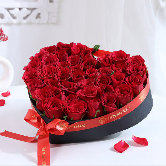 Heart Ruled By Passionate Roses
