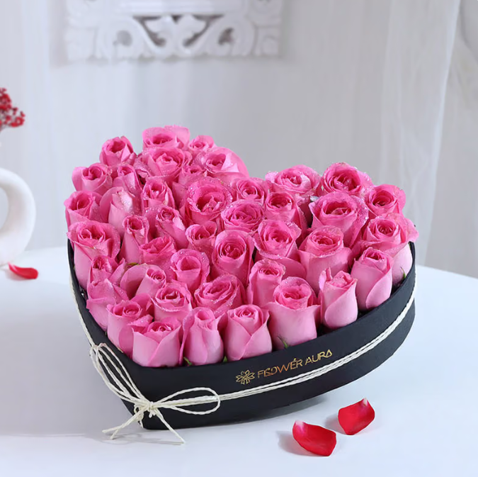 Heart Full Of Blush Roses